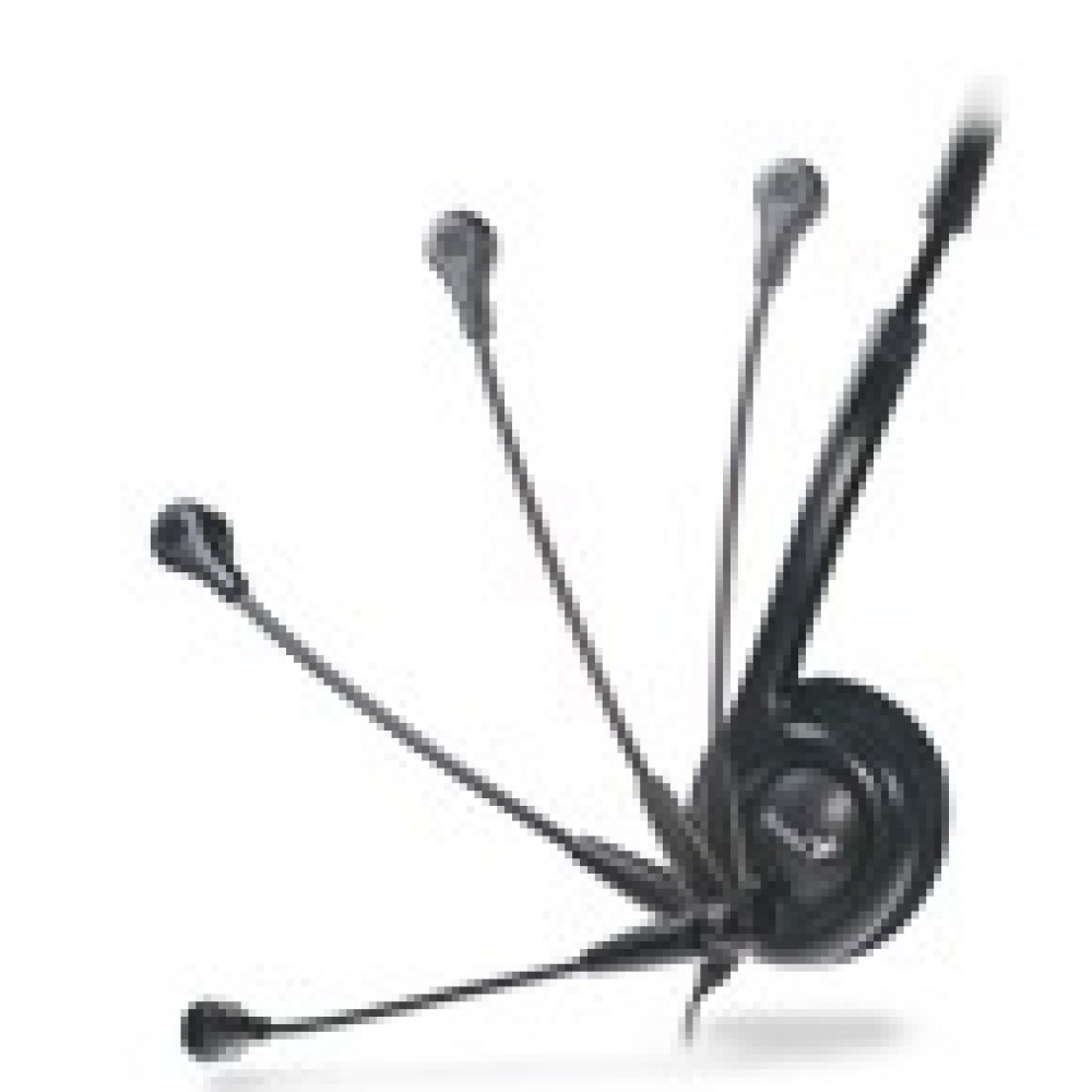 14. Genius Lightweight PC Stereo Headset HS-200C