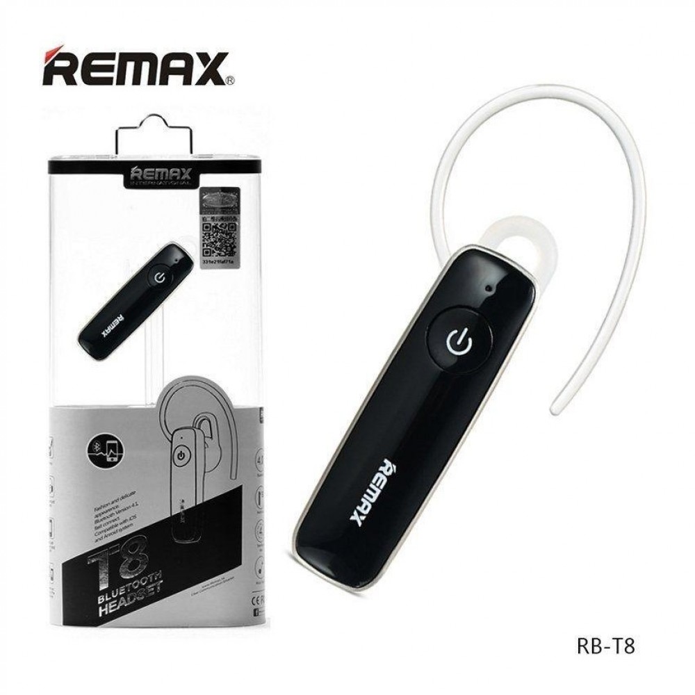 Remax Bluetooth Wireless Earphone (RB-T8) – Waterproof – Noise Cancellation