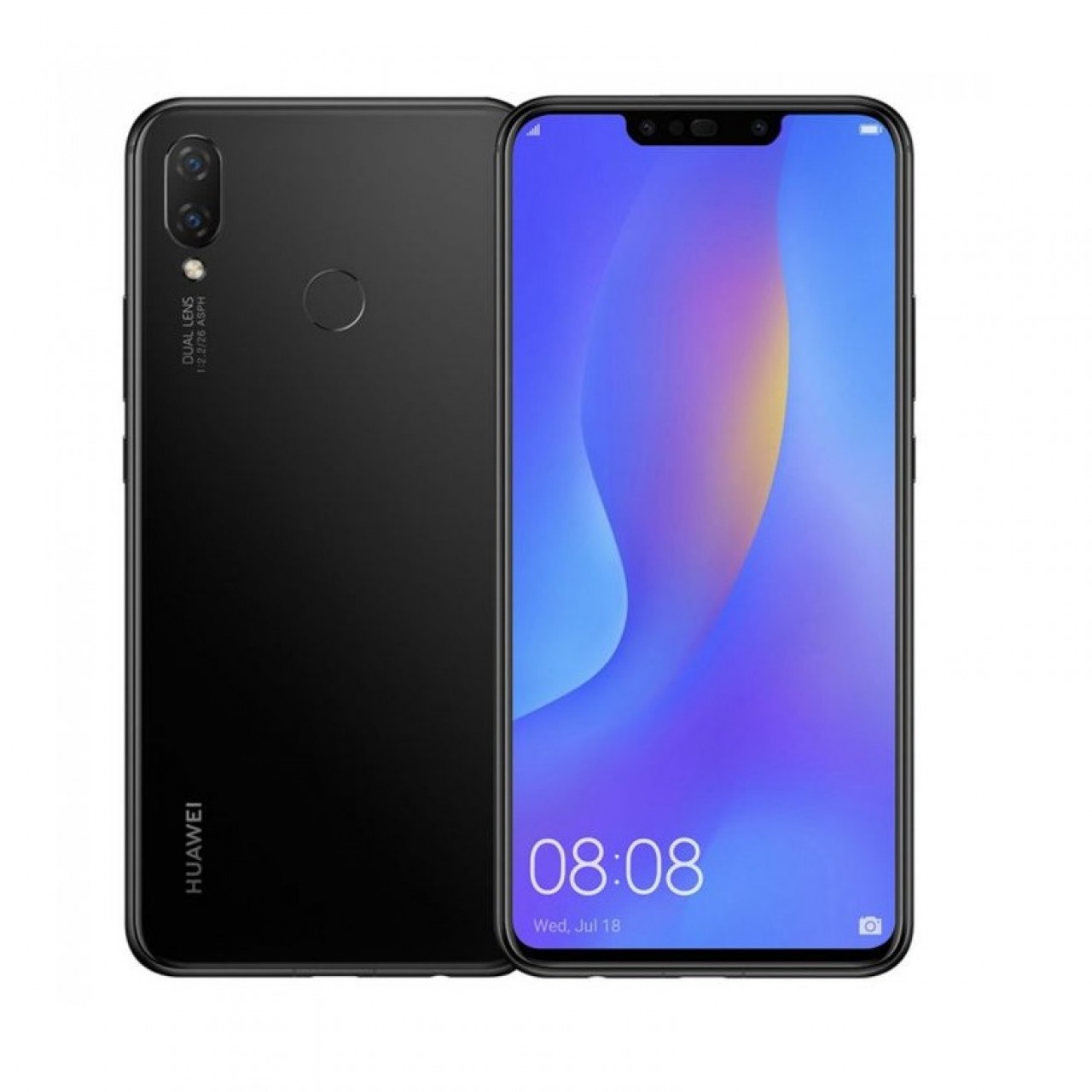 Huawei Nova 3i – 128GB Storage – 4GB RAM – Dual(2) 24+2MP front & 16+2MP back camera – 6.3’’Disp