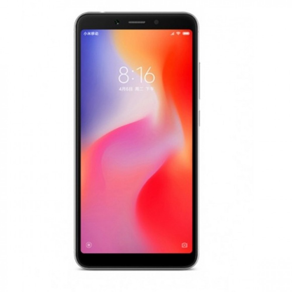 Xiaomi Redmi 6 – 64GB  – Dual12+5MP Back & 5MP Front Camera -  5.45" Screen