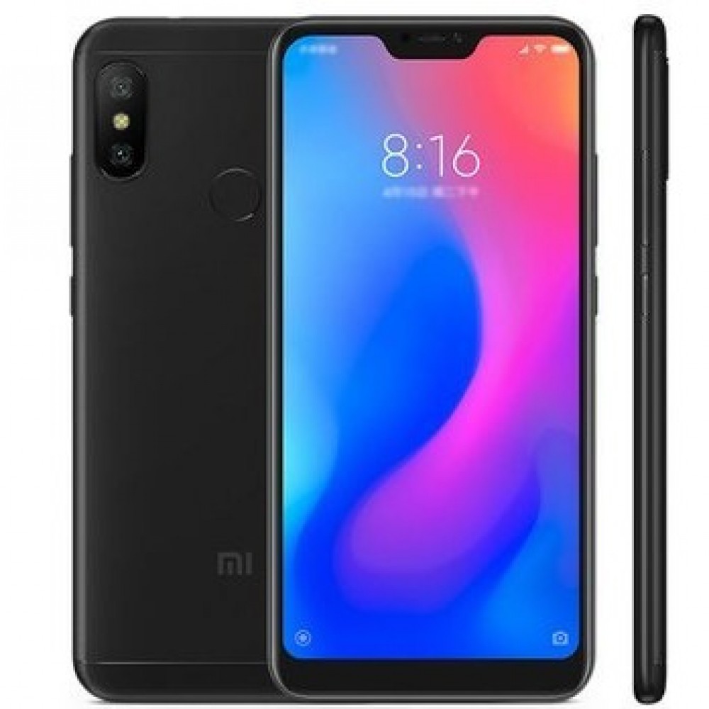 26. MI A2 Lite – 4000mAh - 32GB Memory – 3GB RAM – Dual(2) Rear Camera 12+5MP & 5MP Front Camera