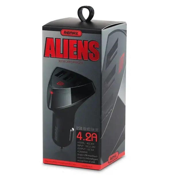 3 Port USB Car Charger RCC 304