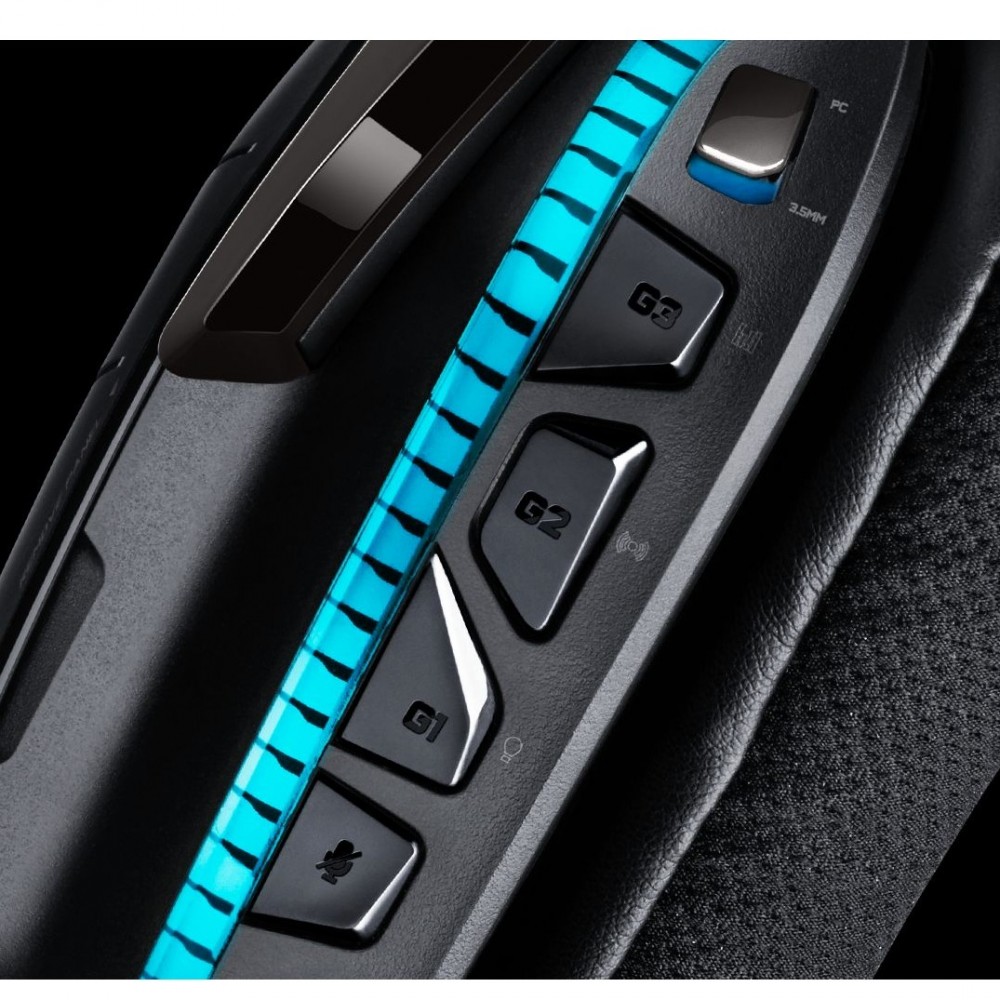 Logitech G633 Artemis Spectrum DTS 7.1 RGB Gaming Headset With Unidirectional Microphone