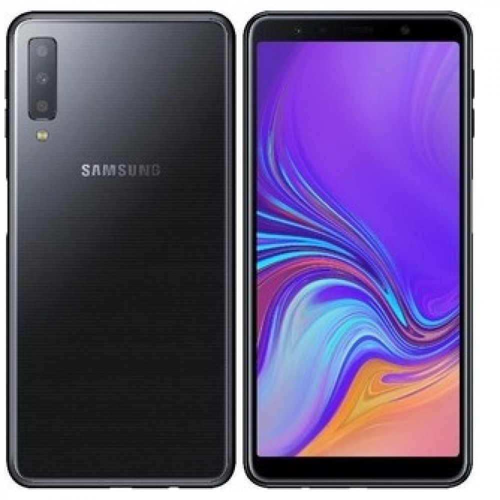 Samsung A7 2018 A770 – 128GB Memory – Triple 24+8+5 Back & 24 MP Front Camera  – 4GB RAM