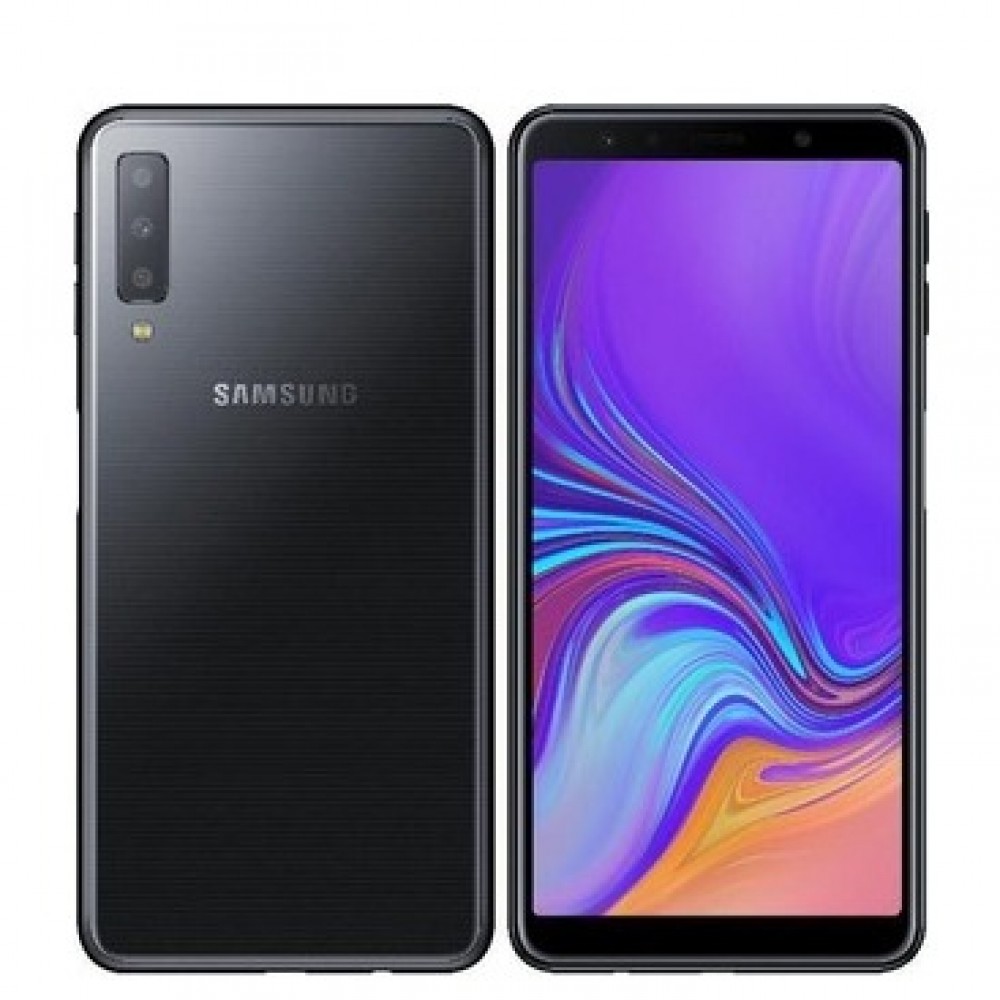Samsung A7 2018 A770 – 128GB Memory – Triple 24+8+5 Back & 24 MP Front Camera  – 4GB RAM