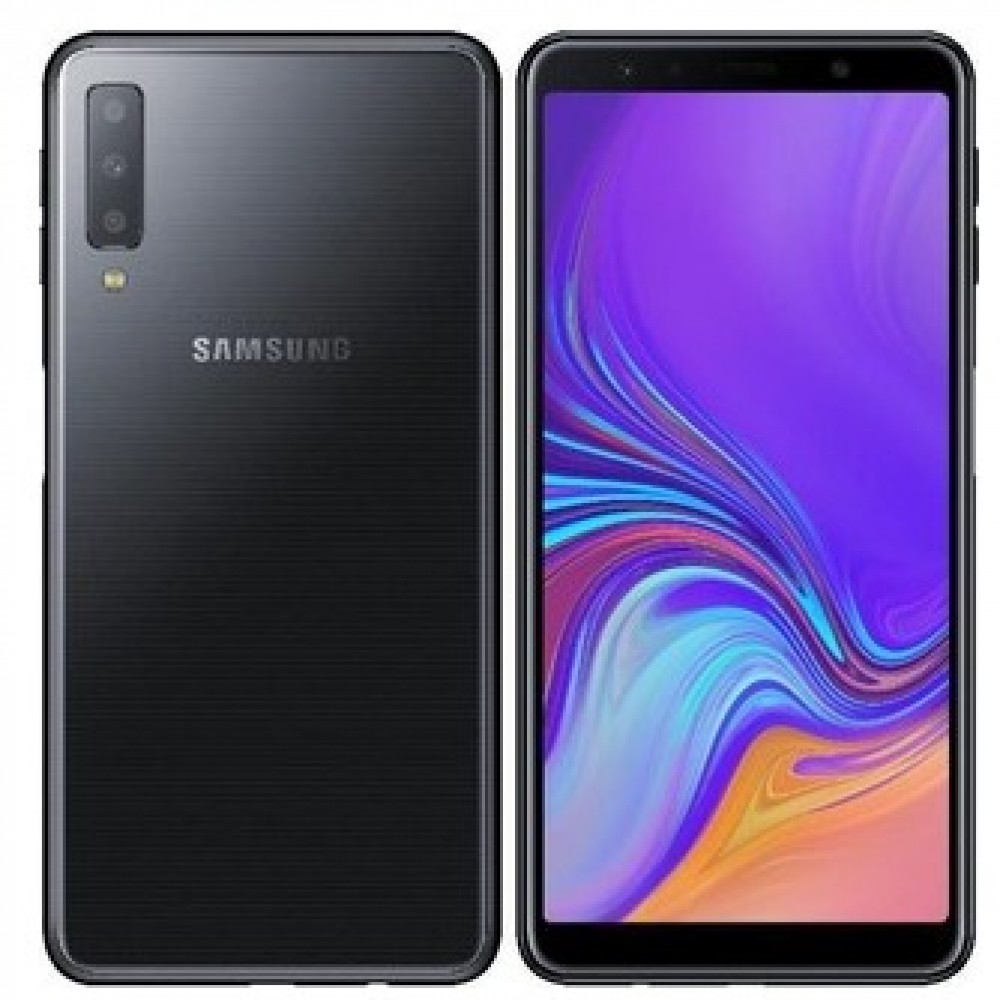 Samsung A7 2018 A770 – 128GB Memory – Triple 24+8+5 Back & 24 MP Front Camera  – 4GB RAM