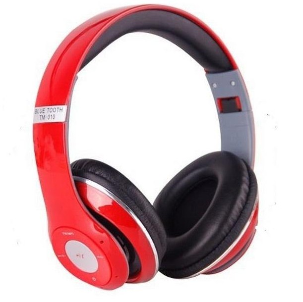 Tm-010 Bluetooth Wireless Studio Headphone - Red