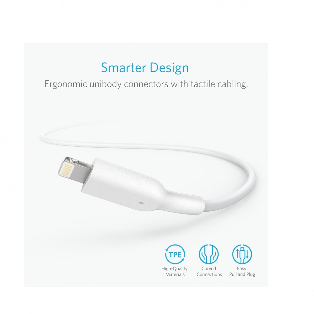 Anker Power Line II Data Cable For iPhone - 10 Feet Lightening Cable