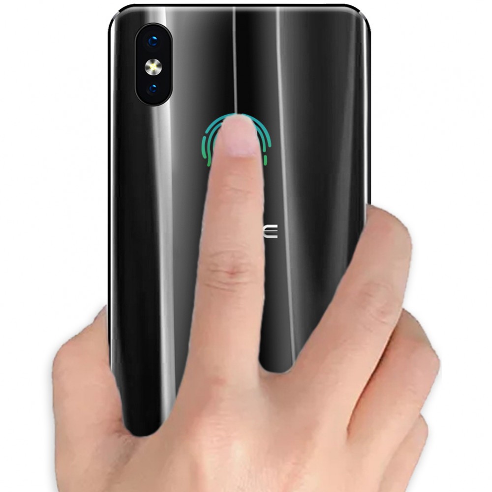 Black - Oale Mobile P3 Shiny Lumia Body Full Vision Display