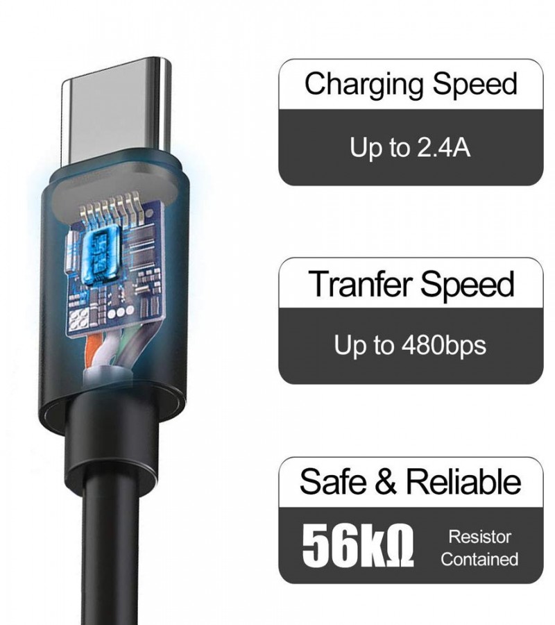 C Cable For Charging and Data
