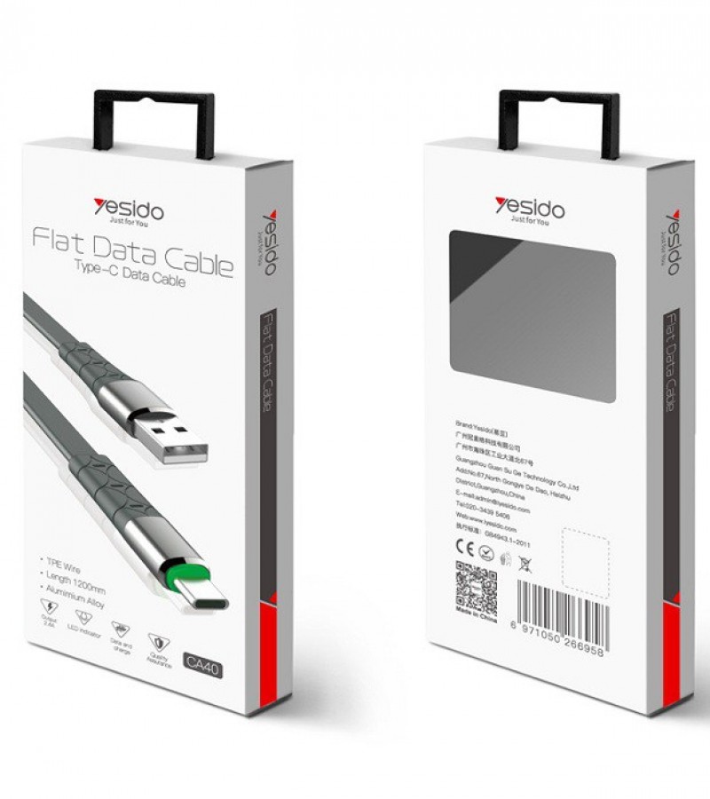 Flate Type - C Data Cable