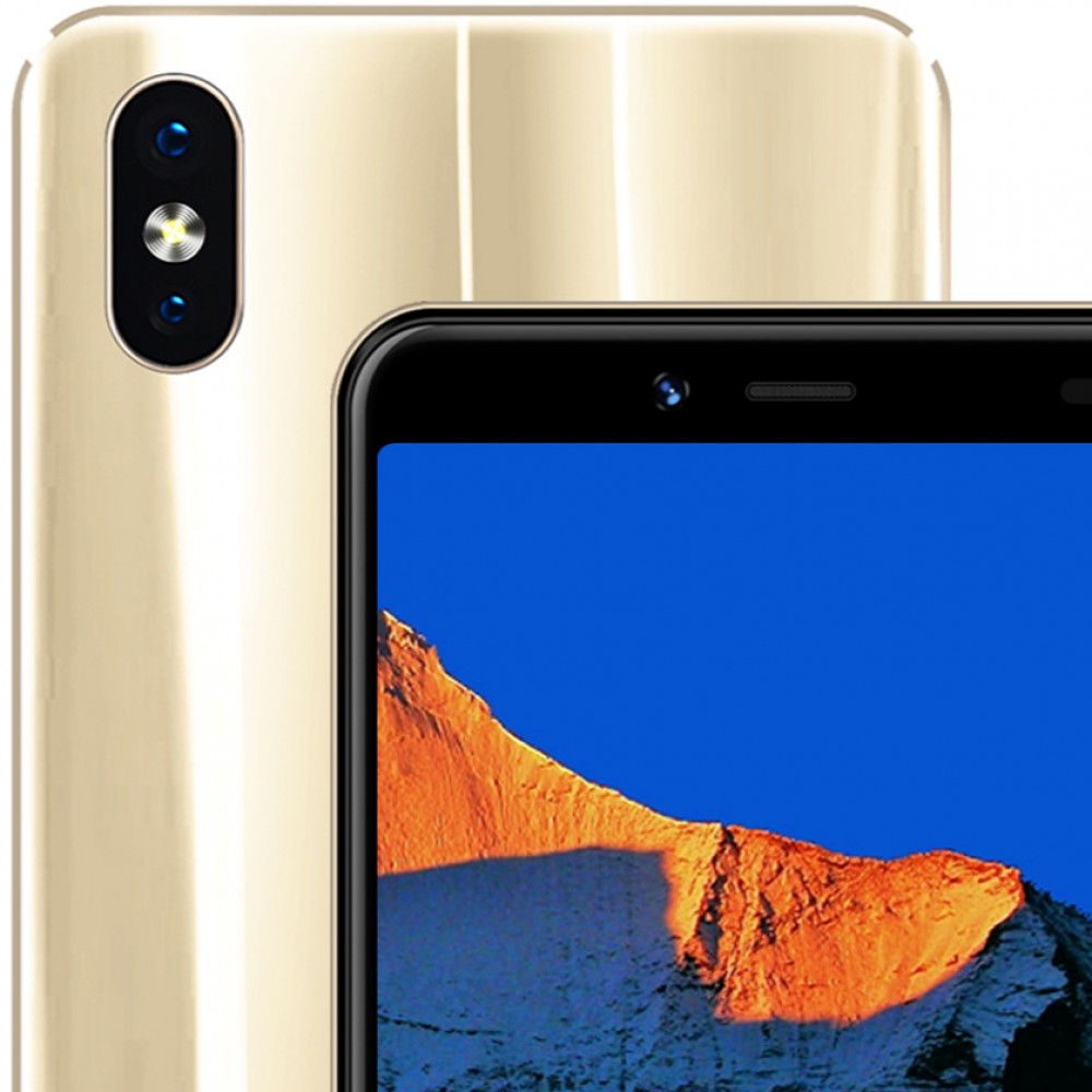 Gold - Oale Mobile P3 Shiny Lumia Body Full Vision Display