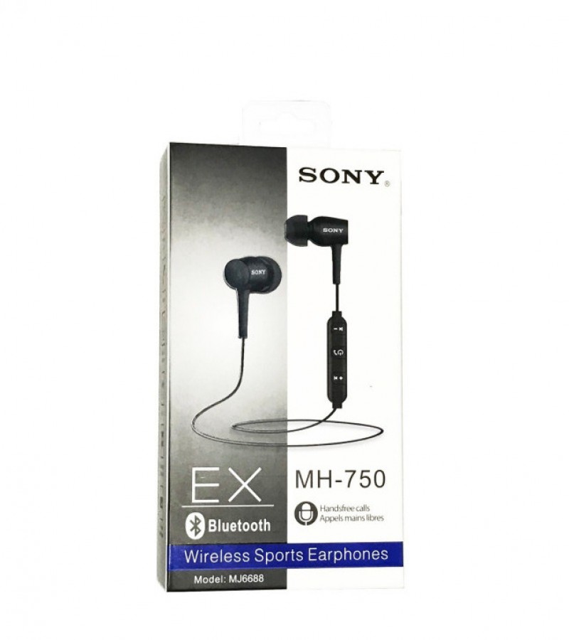 HiFi Stereo Wireless Bluetooth Sports Earphones MH-750 MJ6688
