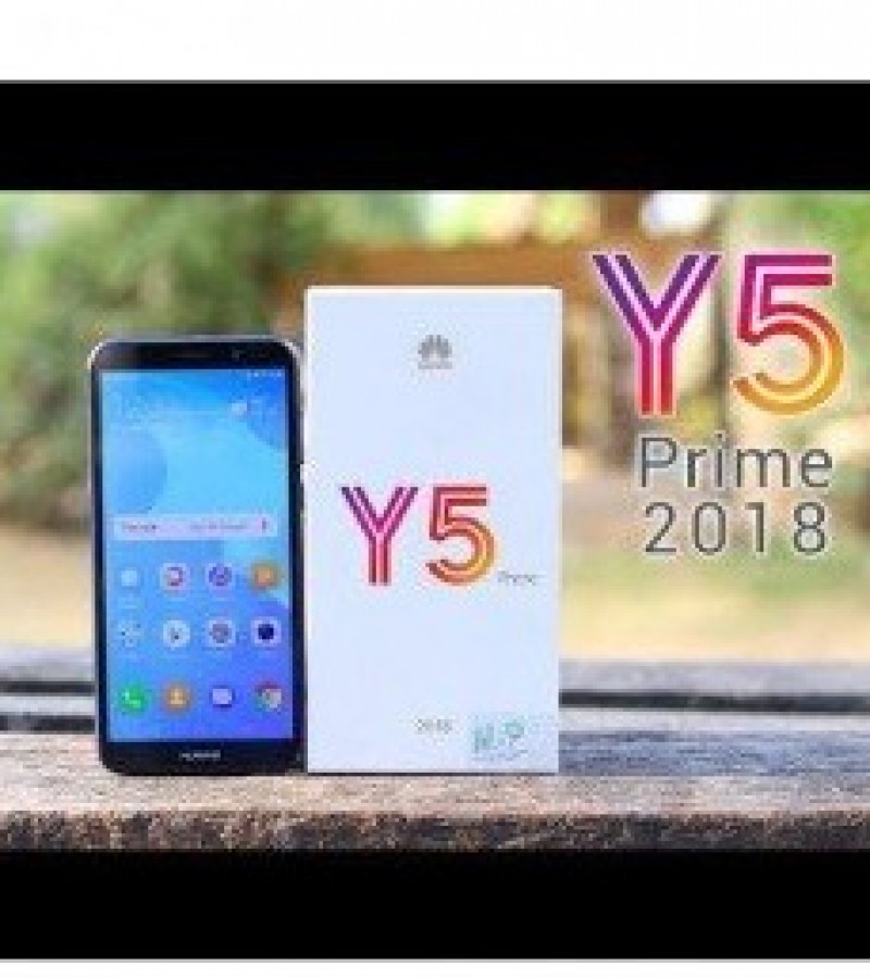 Huawei Y5 Prime 2018 – 2GB RAM – 16GB Storage – 4G – 13 MP Back & 5MP Front Camera