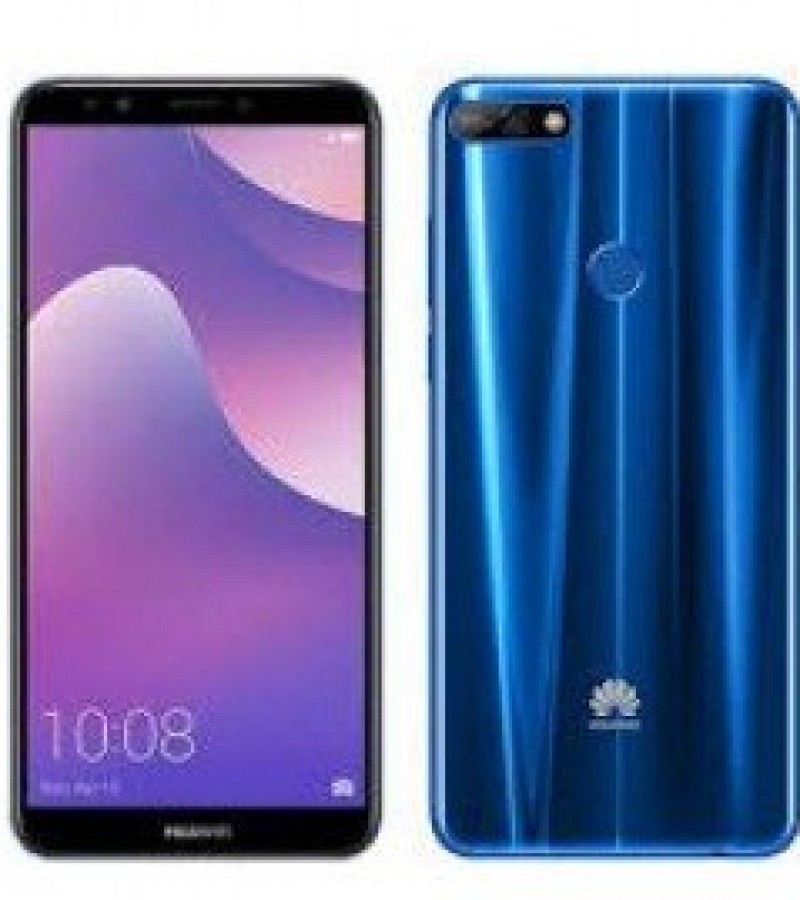 HuaweiY7 Prime 2018 – 32GB Memory – 3GB RAM -  4G – Dual 13+2MP Back & 8MP front camera