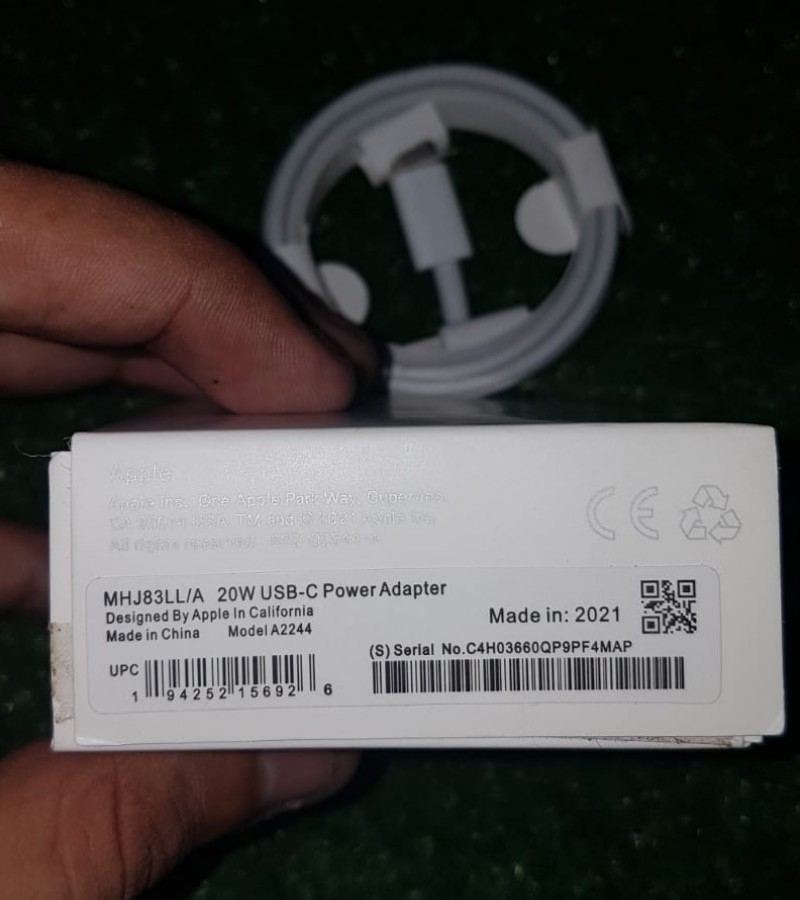 Serial Number Apple Original Charger Adapter Apple IPhone Original - Main Image