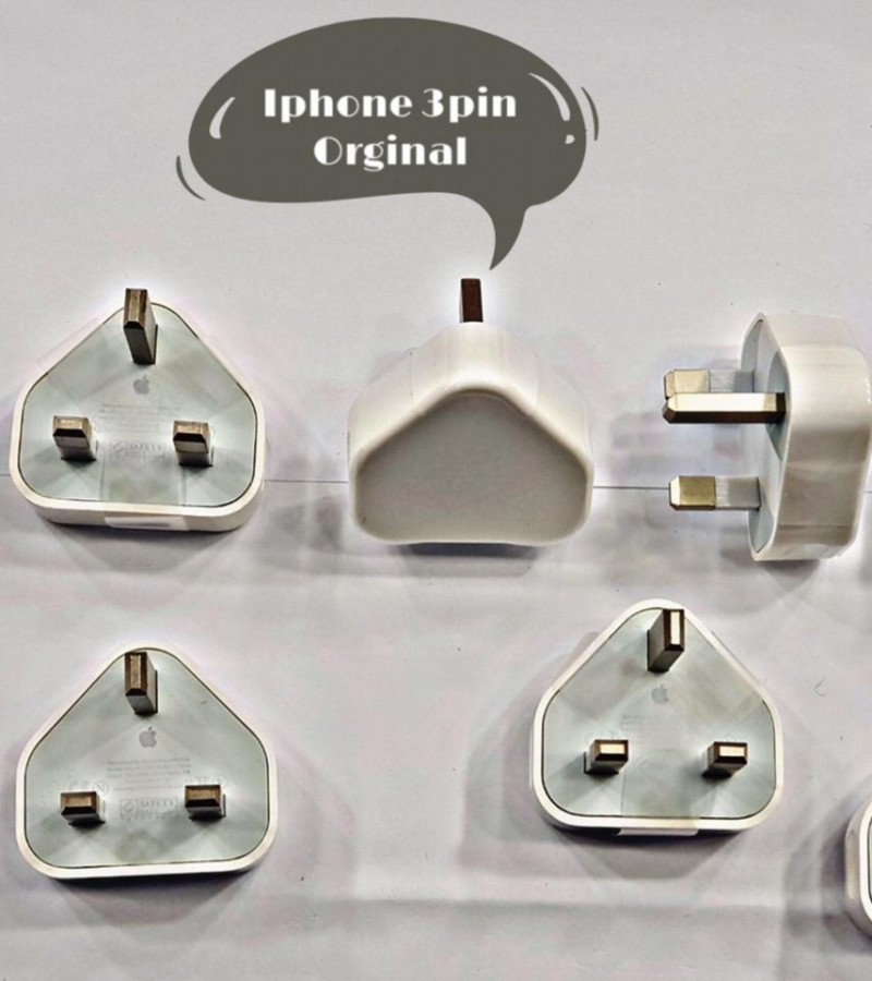 Iphone 3 Pin Original Charger With Cable