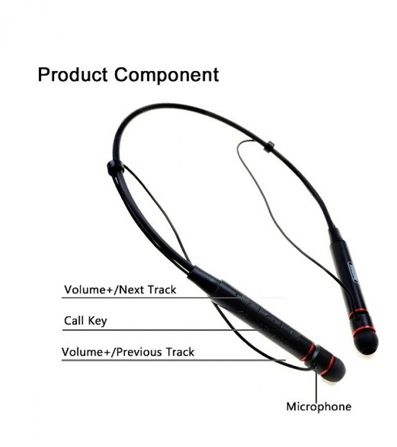 NECKBAND BLUETOOTH EARPHONES RB-S6  BHS148