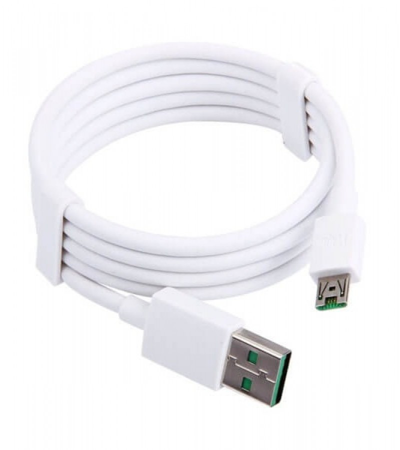 New VOOC Fast Charging Data Cable 1 Metre For OPPO F9-F9 Pro-F11-OPPO Reno - Fast Charging Cable