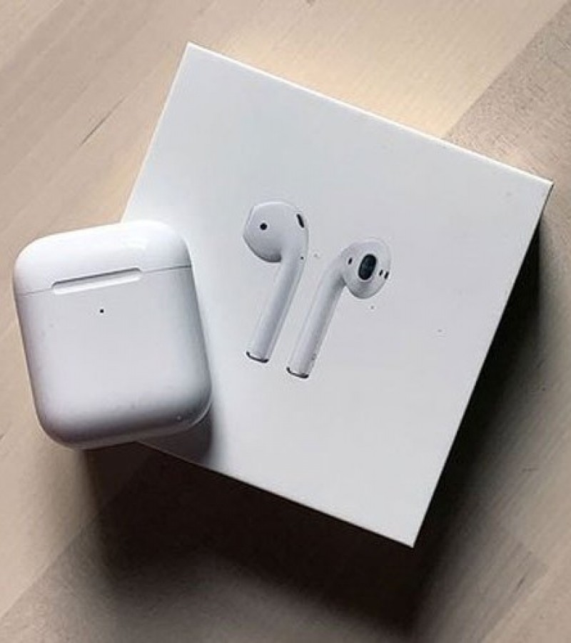 New Wireless Bluetooth TWS AirPods 2 (With Charging Case)