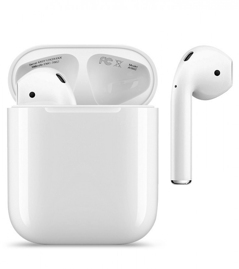 New Wireless Bluetooth TWS AirPods 2 (With Charging Case)