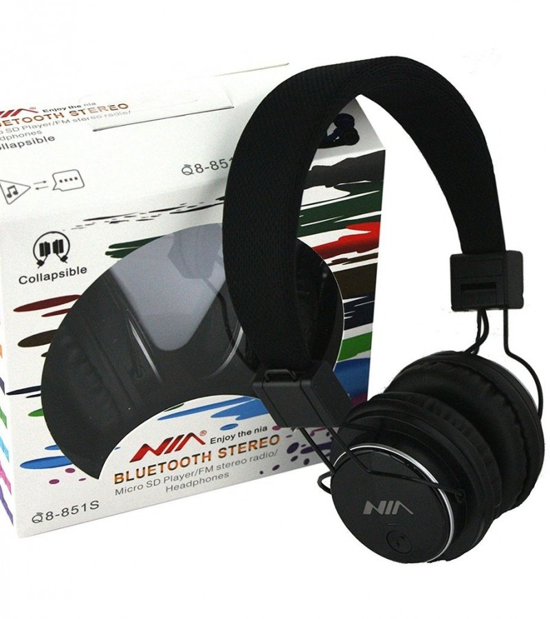 NIA Q8-851S Bluetooth Wireless Headphone (HOT SALE)