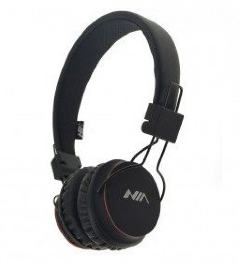 Nia X2 Bluetooth Wireless Headphone Black