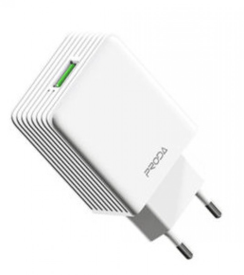 Proda Home Charger Starspeed Series QC 3.0 18W White