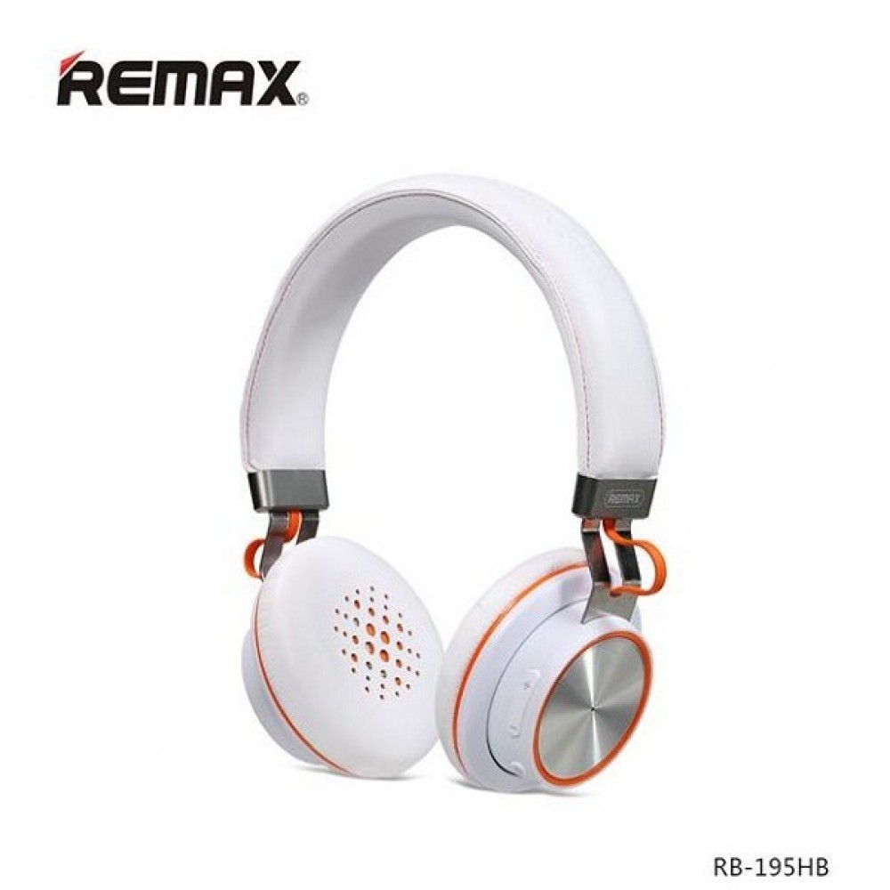 Remax 195HB Bluetooth Headphone - White