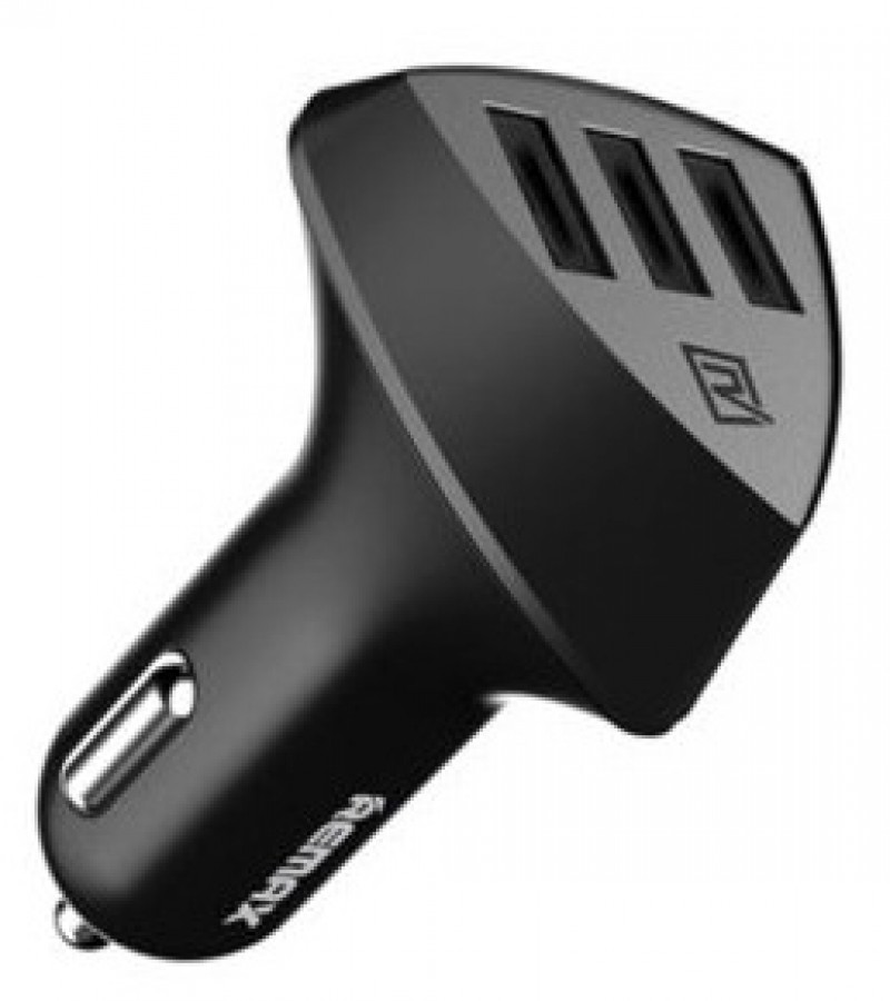 Remax Alien universal 3 Ports Car Charger ABS Fireproof 5V 4.2A Quick Fast