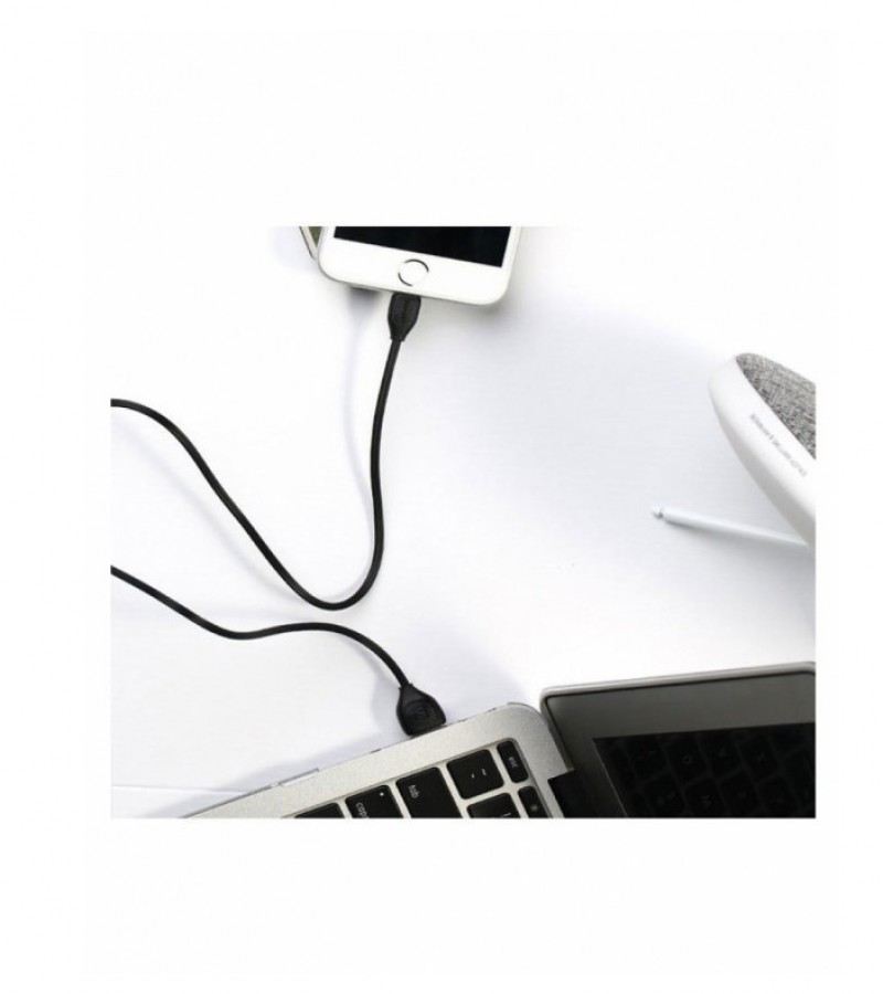 Remax Lesu Data Cable For Apple USB RC-050i - Black