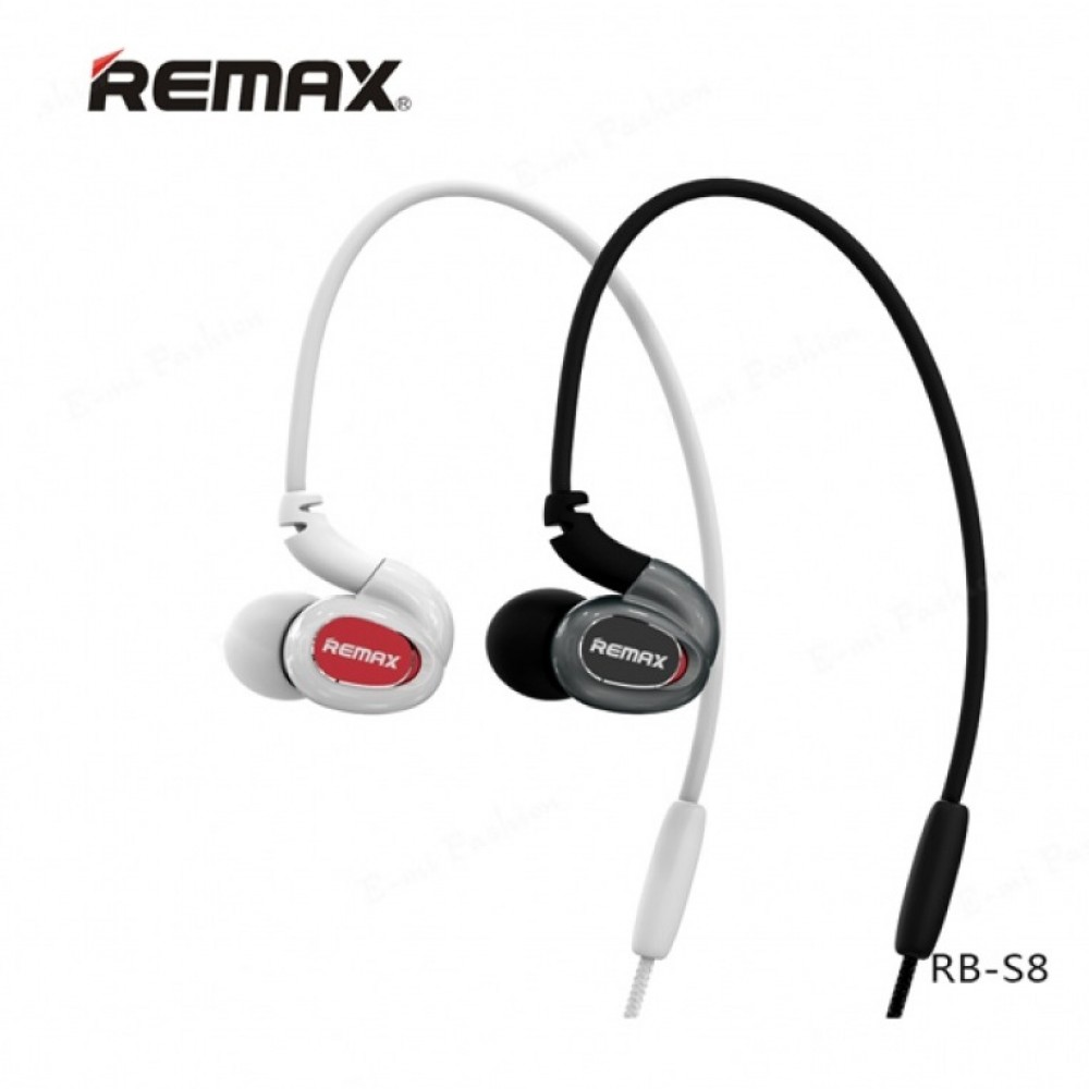 Remax RB-S8 Bluetooth Sports Headset - Black