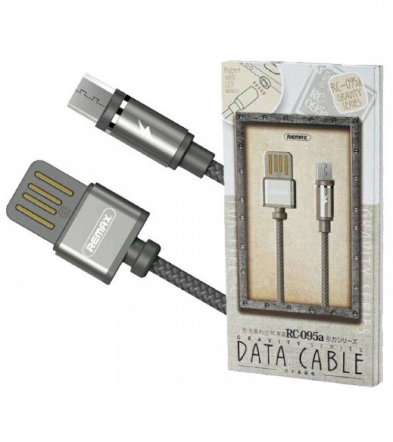 Remax RC-095a Gravity Series Data Cable for Type-C - Black
