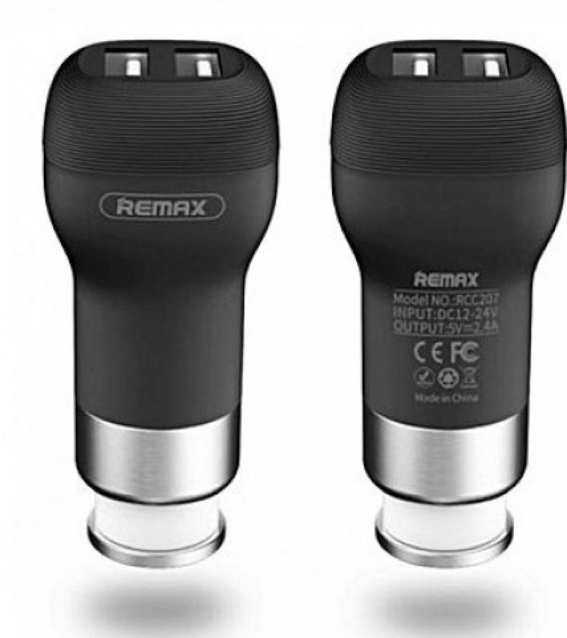 Remax RCC207 Flinc Car Charger 2 ports - Black