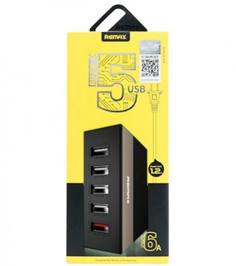 Remax RUU1 Usb Hub Charger 4 Port 5v 6a