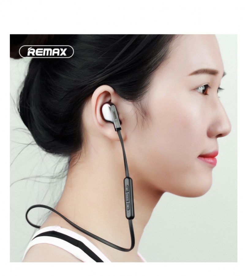 Remax S18 Bluetooth Wireless Sports Earphones - Black