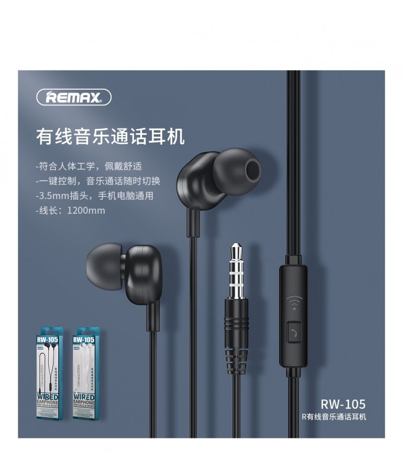 REMAX STEREO HANDSFREE RW 105