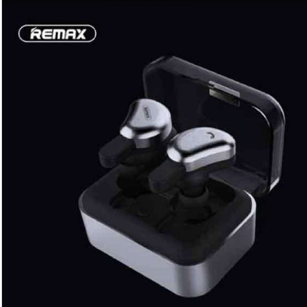 Remax TWS-1 New Bluetooth Earphone Wireless 3D Stereo Earphones Mini Stereo Headset with Charging