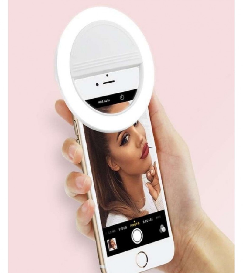Selfie Ring Light 36Led For All Mobile Camera - Rechargeable