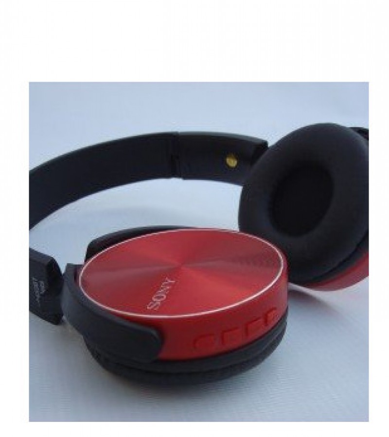 Sony 450BT On-Ear EXTRA BASS wireless Headphones - Red