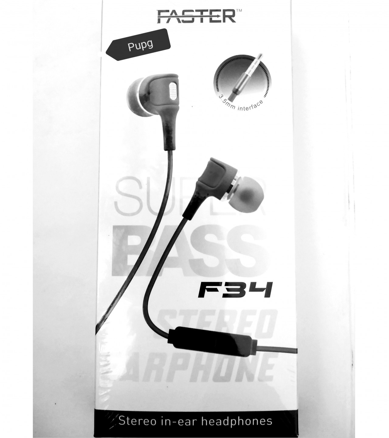 Stereo in_ear headphone
