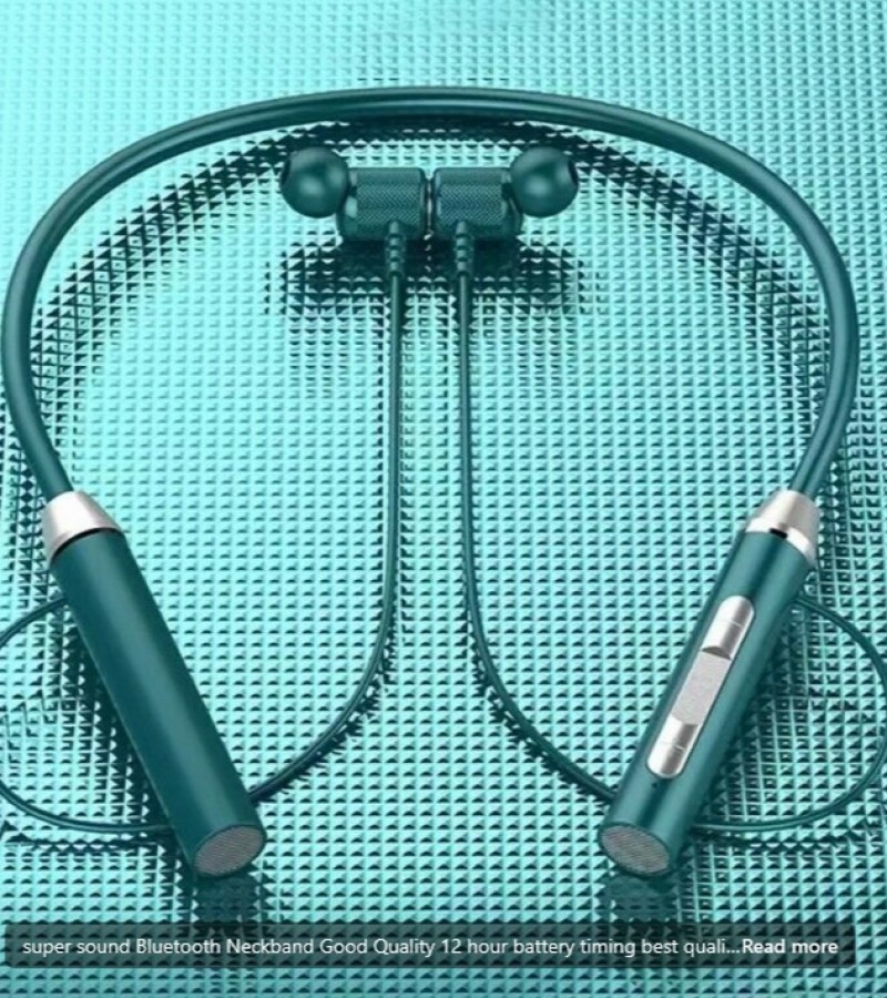 super sound Bluetooth Neckband Good Quality 12 hour battery timing best quality