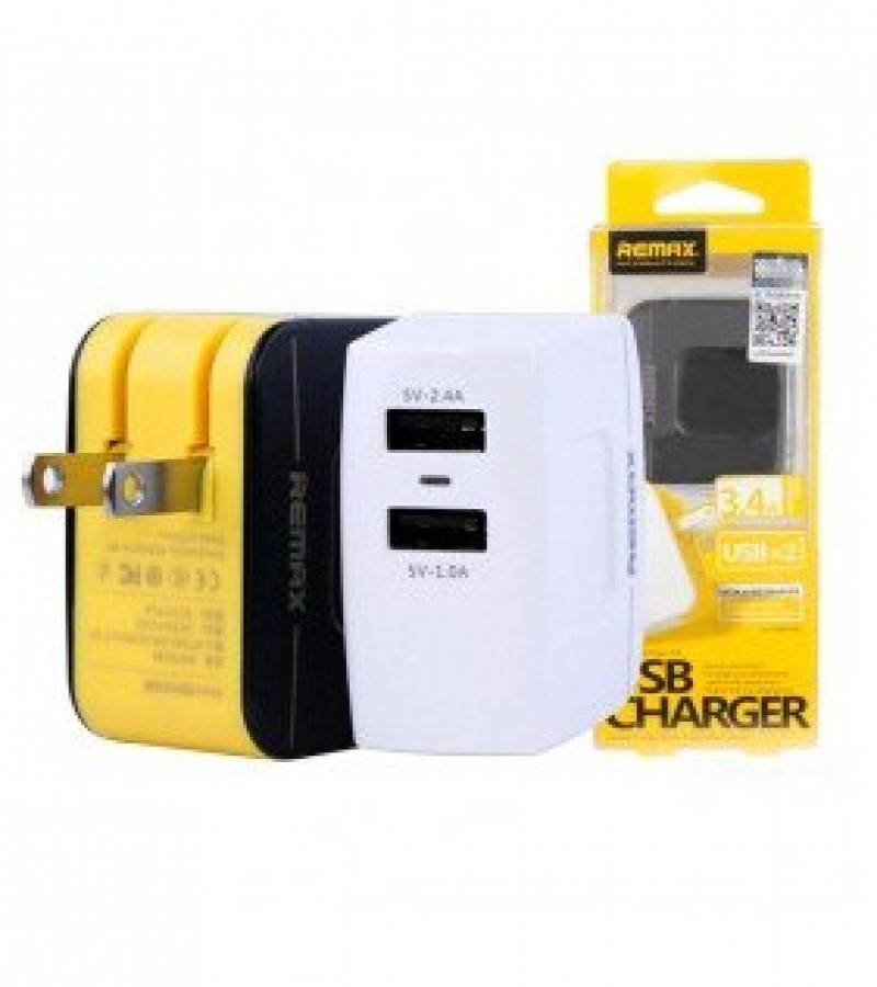 USB Charger with 2 Ports RMT6188 by Remax
