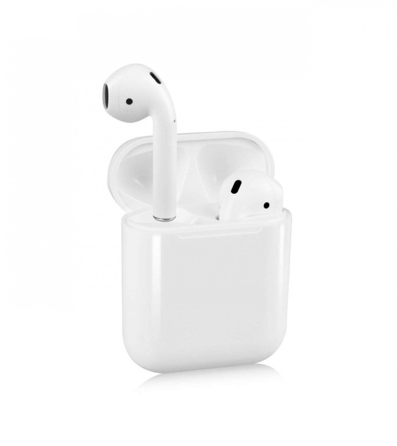 White Wireless Earbuds   BHS214