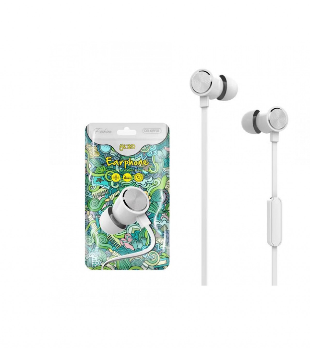 "Yookie YK810 Colorful Seri 3.5 Mm 100 Cm Stereo Kulak İçi Headset Kulaklık "   HF166