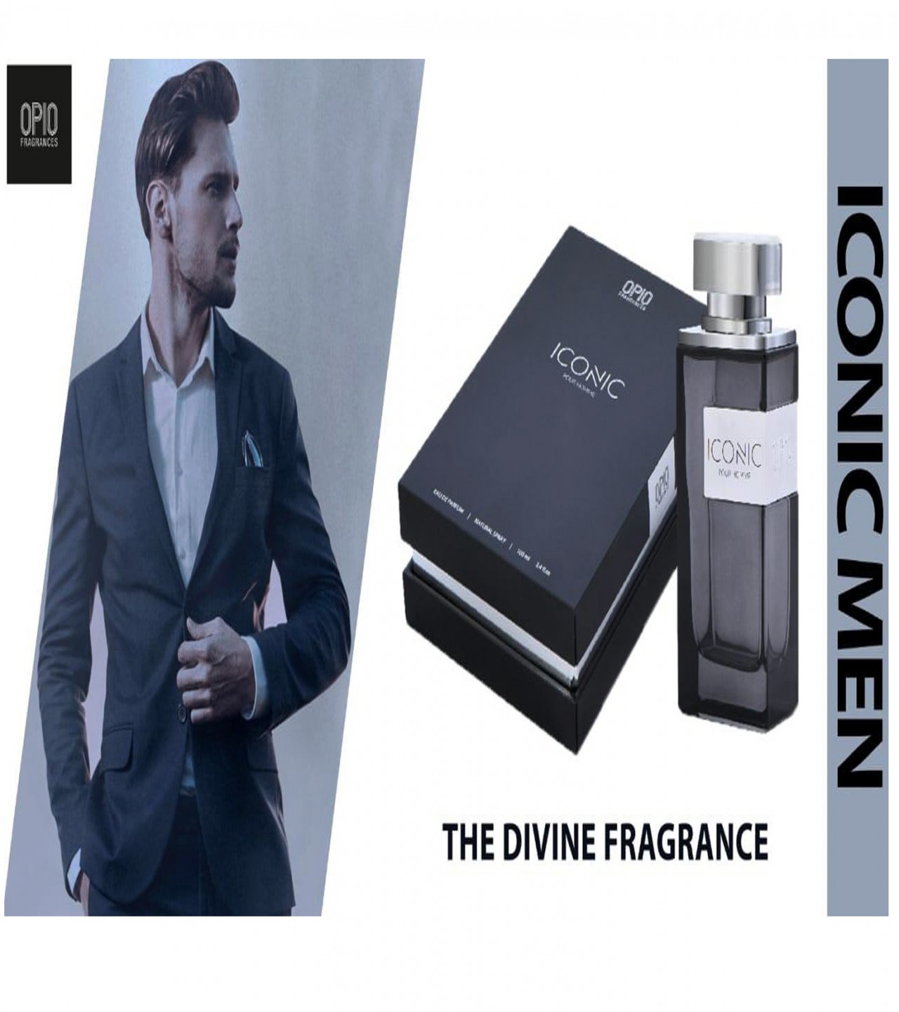 Opio ICONIC Perfume For Men - Eau De Parfum - 100 ml