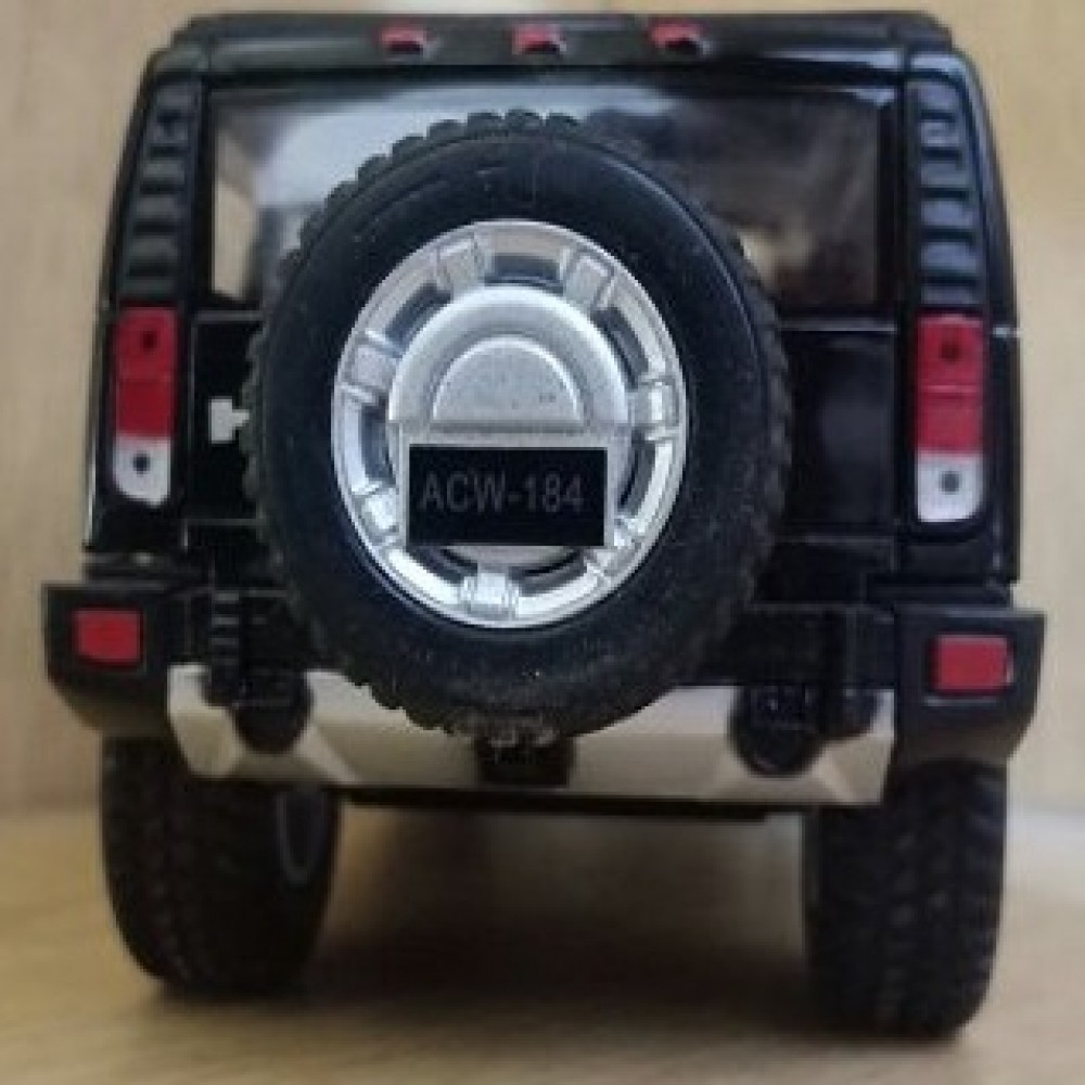 2008 Hummer H2 SUV 7" 1/32 Scale By Kinsmart KT7006 Toy Car