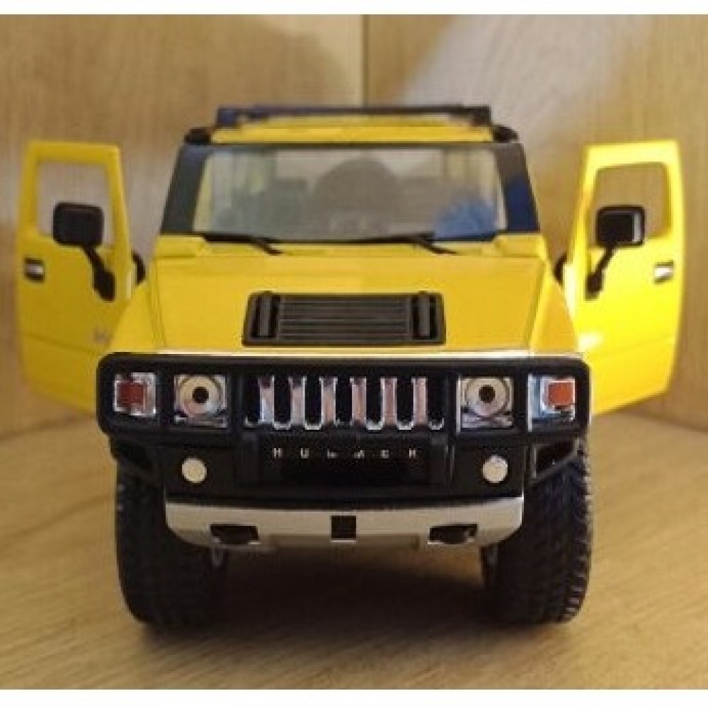 2008 Hummer H2 SUV 7" 1/32 Scale By Kinsmart KT7006 For Kids
