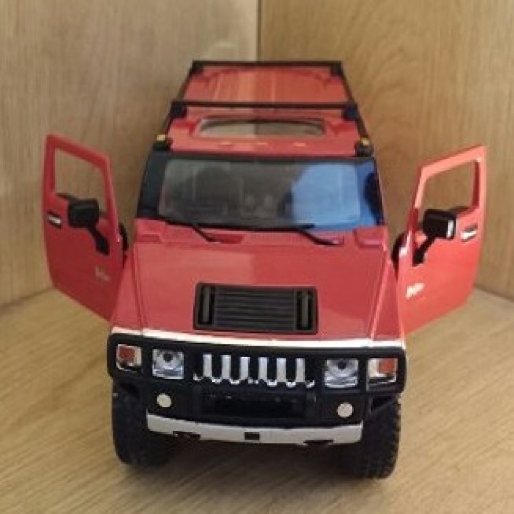 2008 Hummer H2 SUV 7" 1/32 Scale By Kinsmart KT7006 Toy Car