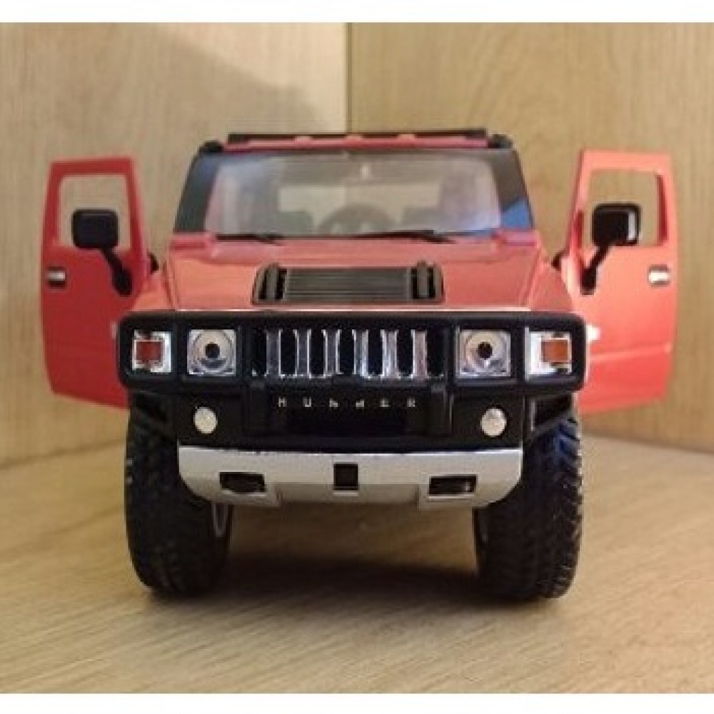 2008 Hummer H2 SUV 7" 1/32 Scale By Kinsmart KT7006 Toy Car